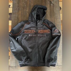 Harley Davidson women’s soft shell jacket size L